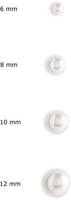 Majorica Round Simulated Pearl Stud Earrings