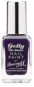 Barry M Gelly Hi Shine Nail Paint - Plum