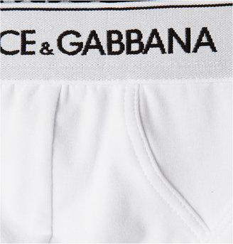 Dolce & Gabbana Two-Pack Stretch-Cotton Briefs