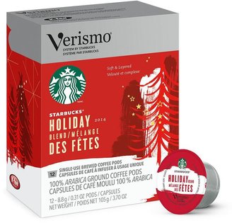 Starbucks verismo holiday blend pods - 12-pk.