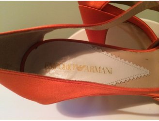 Giorgio Armani Orange Sandals