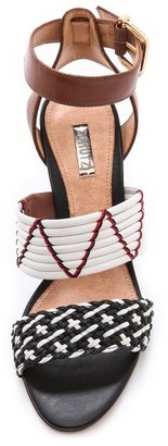 Schutz Fidji Woven Band Sandals