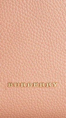 Burberry Medium Grainy Leather Bowling Bag