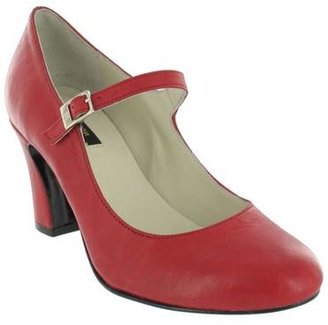 Marta Jonsson Red court shoe with a strap