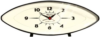 Newgate BUL60K Bullitt Alarm Clock, Black, 12-1/2-Inch
