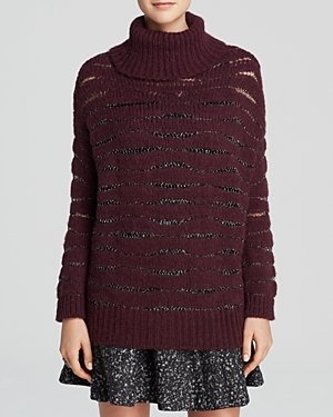 Nanette Lepore Sweater - Sparkle Yarn Turtleneck