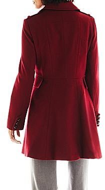 Collezione Wool-Blend Fit-and-Flare Coat