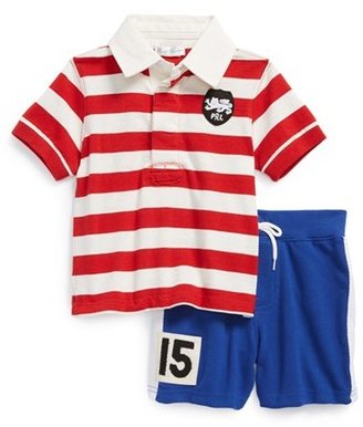 Ralph Lauren Rugby Polo & Shorts (Baby Boys)
