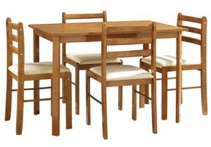 Hilton & Dining Table + 4 Chairs