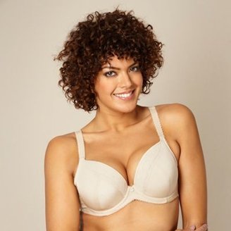 Gorgeous DD+ Natural padded three-section t-shirt bra
