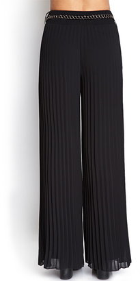 Forever 21 pleated woven pants