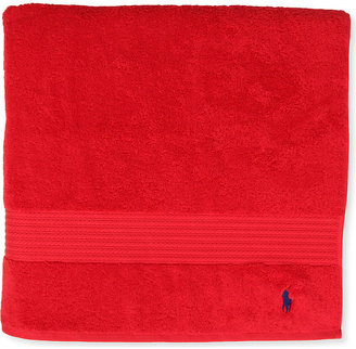 Ralph Lauren Home Player Hand Towel Red