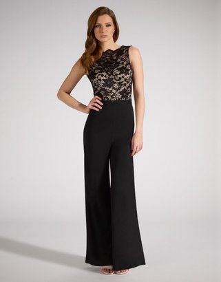 Lipsy Black Jumpsuit With Cowl Back