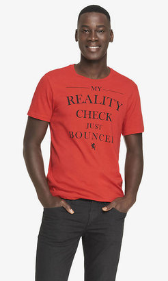 Express Graphic Tee - Reality Check