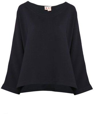 Marni compact cady blouse