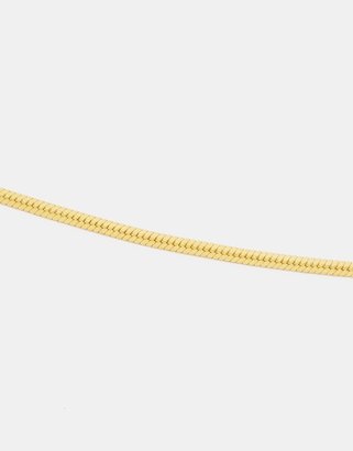 ASOS Gold Plated Sterling Silver Choker Necklace