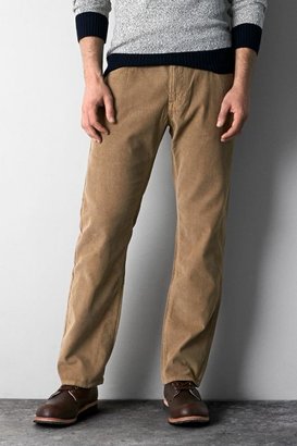 American Eagle Outfitters Scout Khaki Original Straight Corduroy Pants