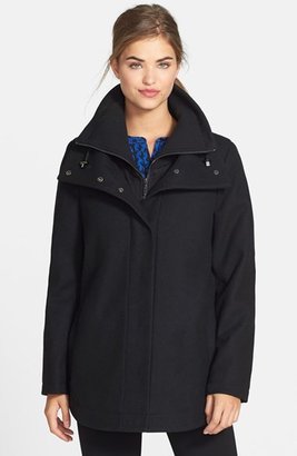 Calvin Klein Inset Bib Wool Blend Jacket