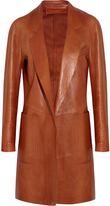 Donna Karan Leather coat