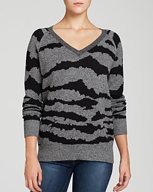 Karen Kane Tiger Pattern Sweater