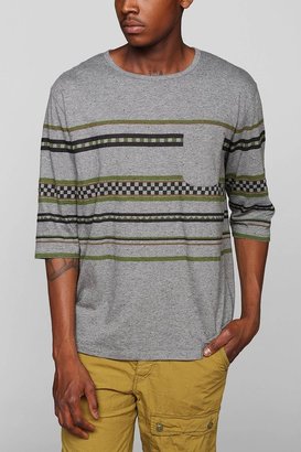 Urban Outfitters Koto Placed Stripe Tee