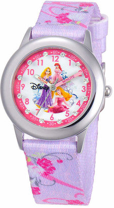 Disney Time Teacher Princesses Purple Strap Watch
