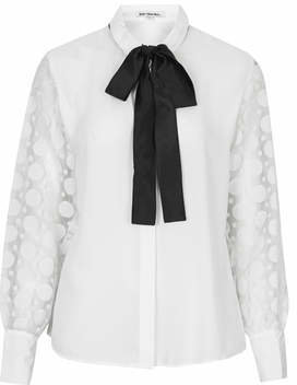 Topshop Womens **Zoey Blouse by Little White Lies - White