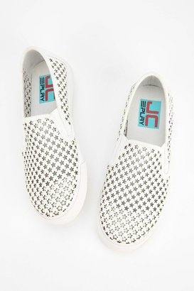 Jeffrey Campbell Ray-Star Cut-Out Slip-On Sneaker