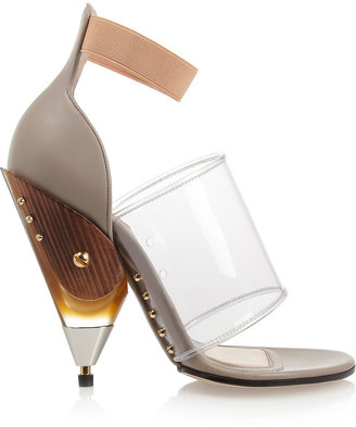 Givenchy Albertina PVC and leather sandals