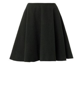 J.W.Anderson Fuzzy wool A-line skirt