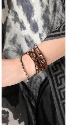 Chan Luu Semi Precious Stone Wrap Bracelet