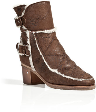 Laurence Dacade Shearling Lined Ankle Boots