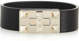 Valentino Rockstud leather bracelet