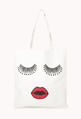 Forever 21 Playful Face Tote