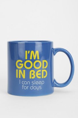 Urban Outfitters Good In Bed Mug