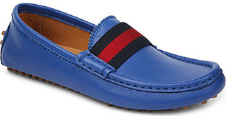 Gucci Luxury leather slip-on loafers 6-8 years