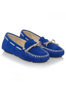 Vera Wang Dorian Suede Driving Loafers