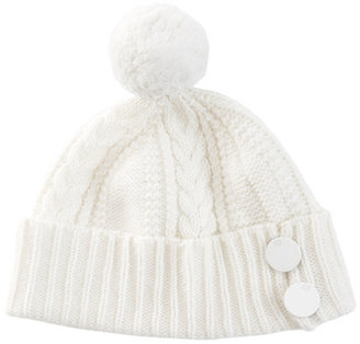 Armani Exchange Pom Pom Knit Hat