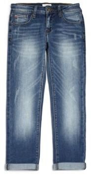 Hudson Girl's Garageland Straight-Cut Jeans