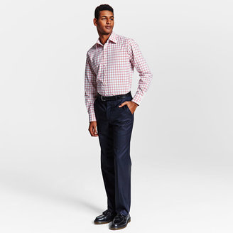 Thomas Pink Hornsey Check Slim Fit Button Cuff Shirt