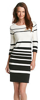 Amy Byer Striped Sweater Dress