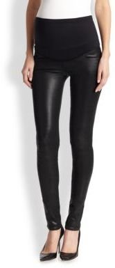 Citizens of Humanity Leatherette Maternity Skinny Jeans