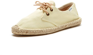 Soludos Linen Derby Lace-Up Espadrille
