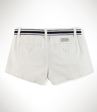 Ralph Lauren Childrenswear 2T-6X Classic Belted Chino Shorts
