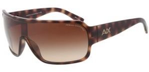 Armani Exchange Rectangular Wrap Sunglasses