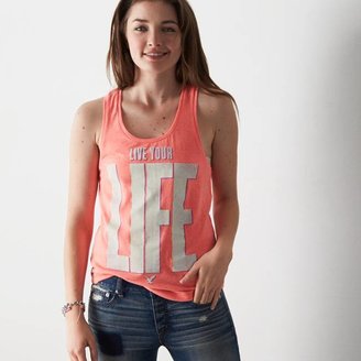 American Eagle Real Soft® Statement Graphic Tank