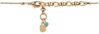 Lucky Brand Short Gold Charm Necklace