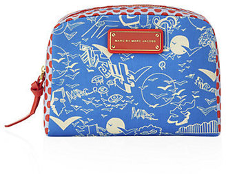 Marc by Marc Jacobs Doodle Print Large Cosmetic Pouch