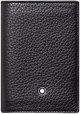Montblanc Meisterstück Soft Grain Leather Business Card Holder, Black