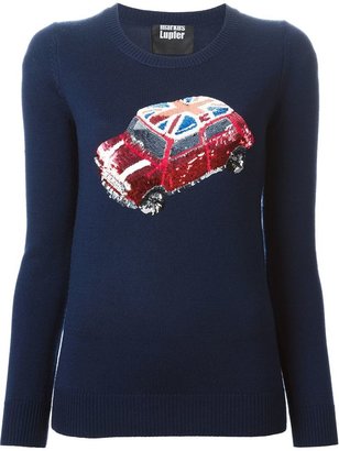 Markus Lupfer 'British mini car Emma' sweater